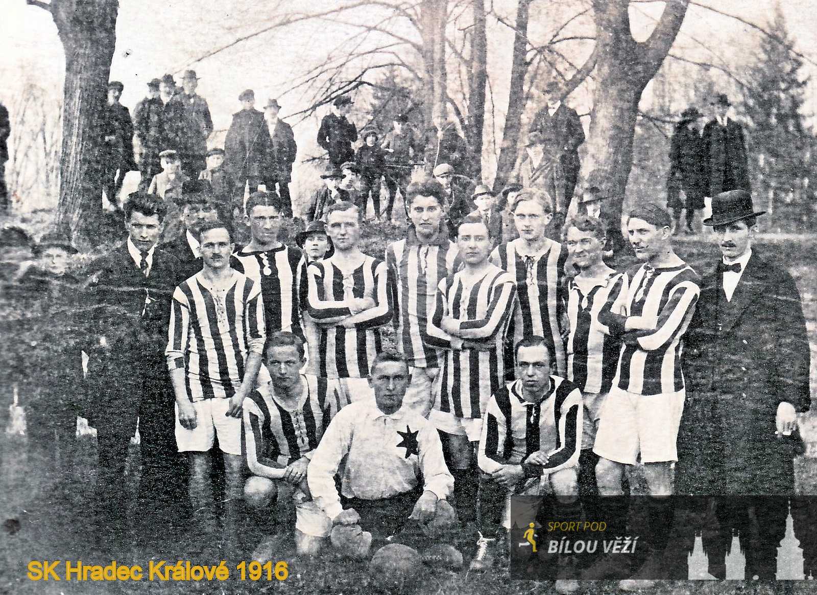 SK Hradec Králové v roce 1916